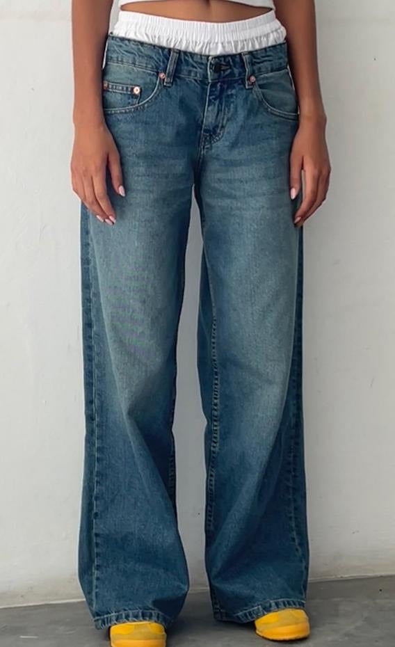 Roja | Trendy Women's Low-Rise Straight-Leg Jeans