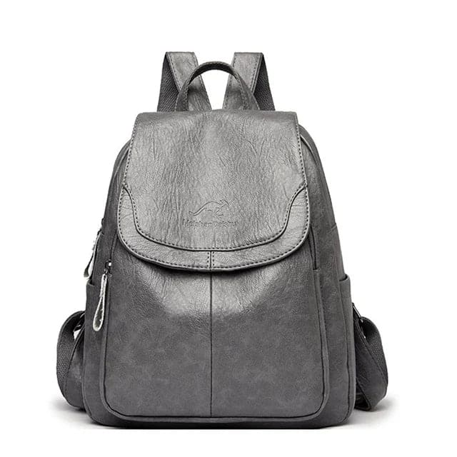 Stylish Leather Backpack