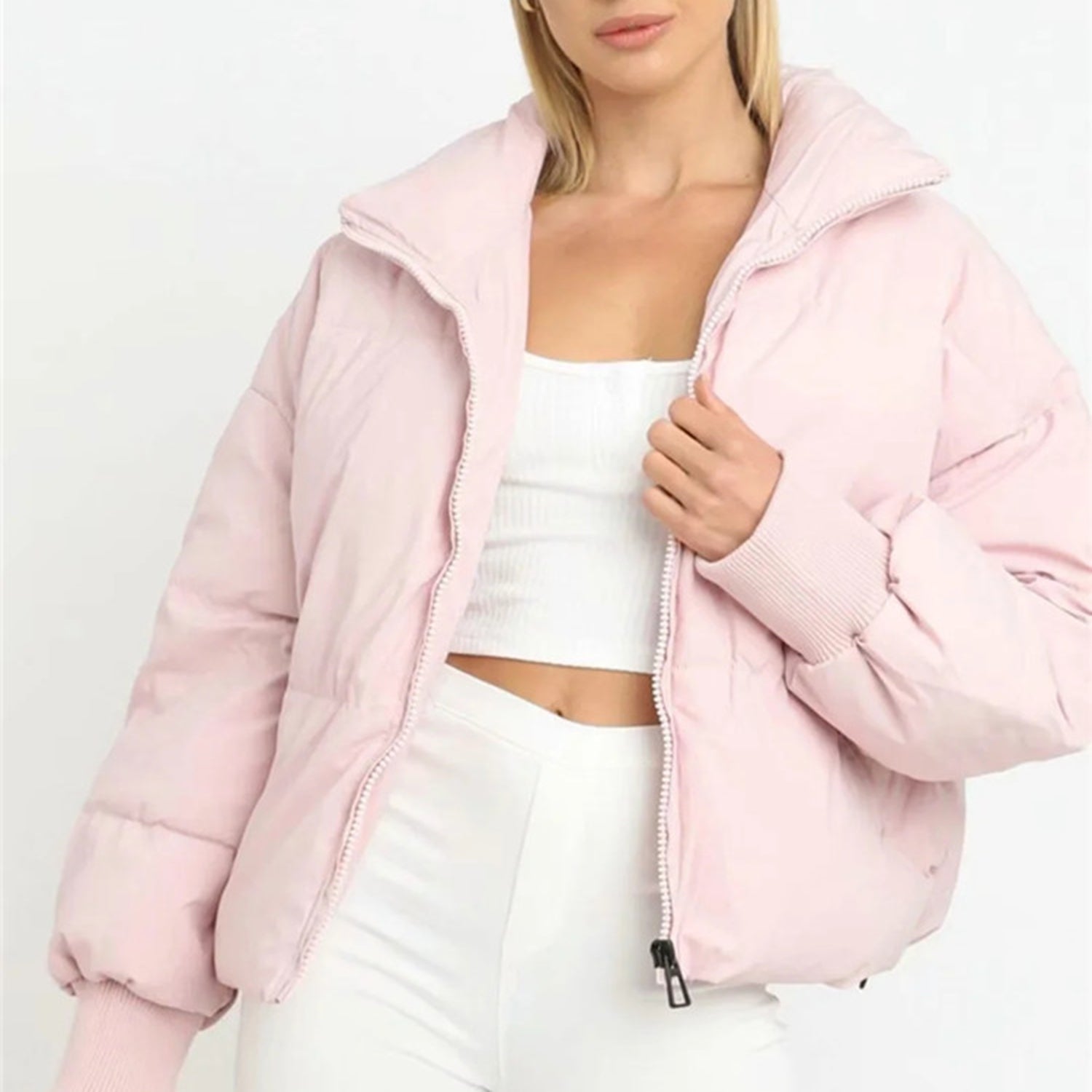 Timona | Cropped Down Jacket for Women – Warm, Light & Stylish