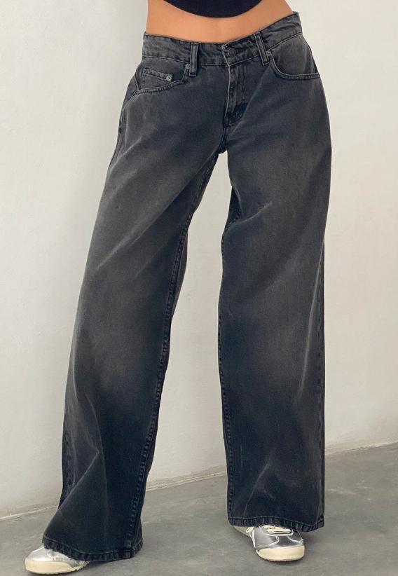 Roja | Trendy Women's Low-Rise Straight-Leg Jeans