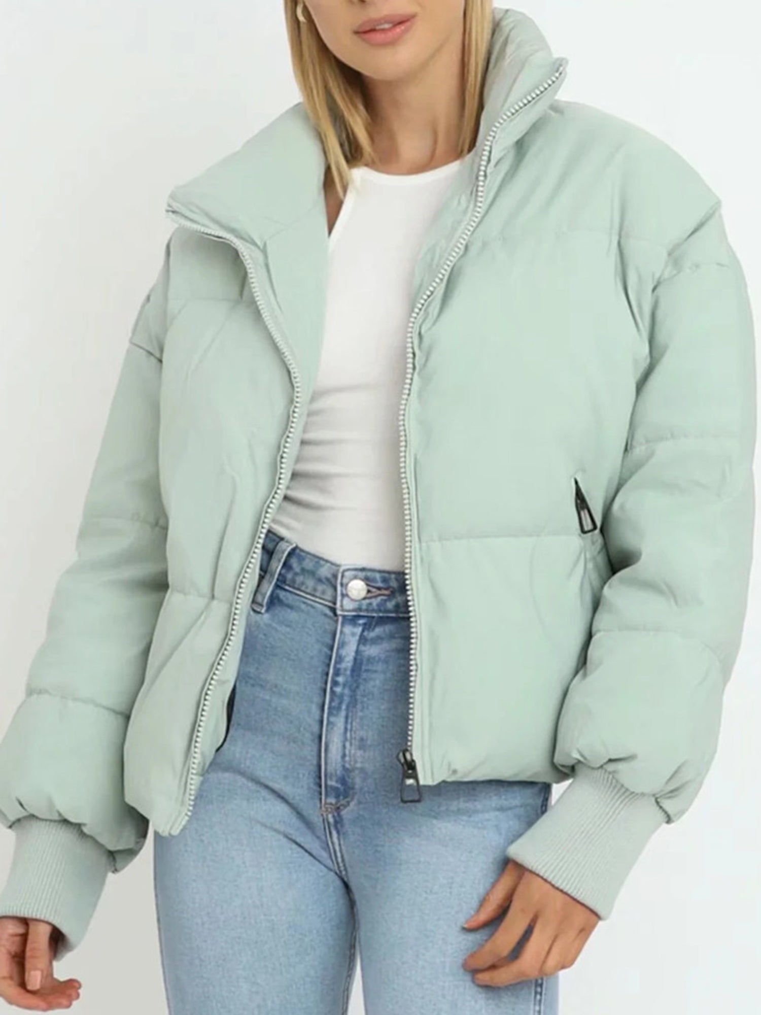 Timona | Cropped Down Jacket for Women – Warm, Light & Stylish