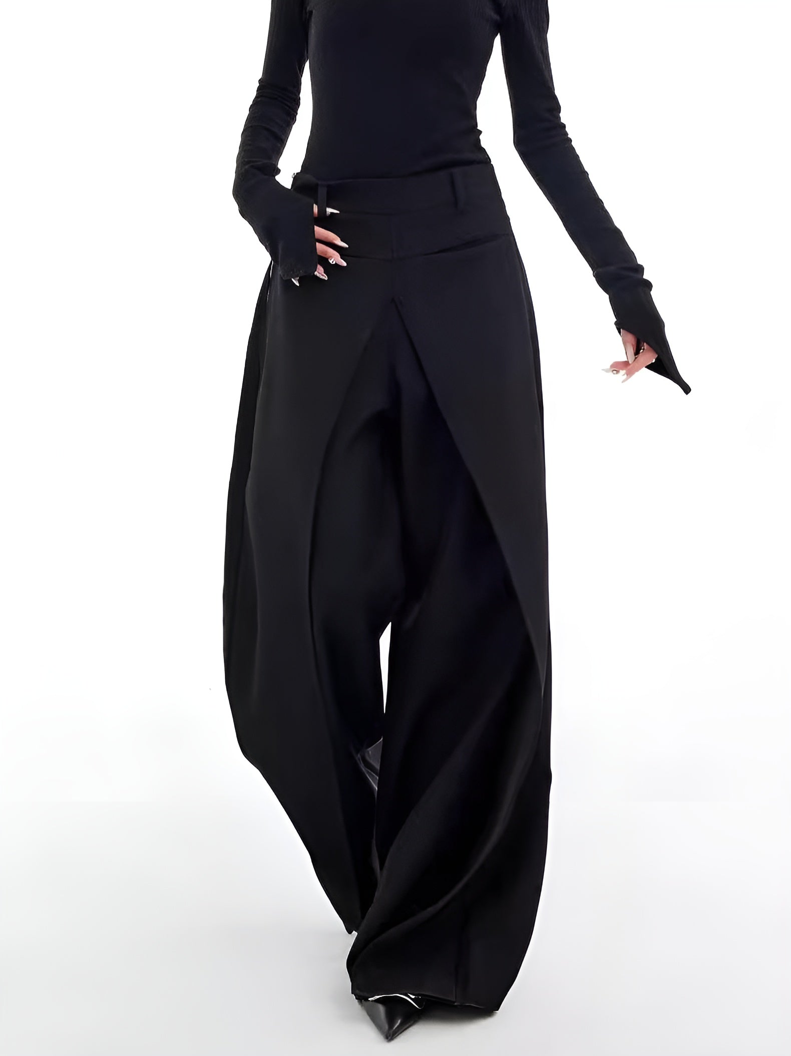 Noma | Lightweight Casual Wide-Leg Trousers with Pockets