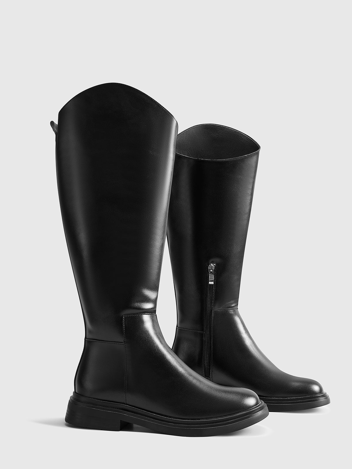 Jedy | Women's Knee-High Leather Boots