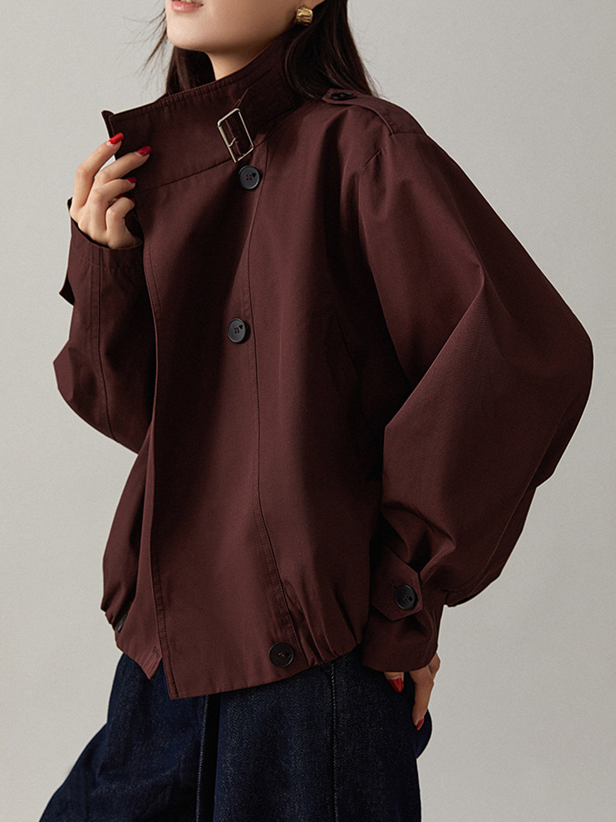 Kacy | Vintage Loose Trenchcoat – Lightweight & Stylish