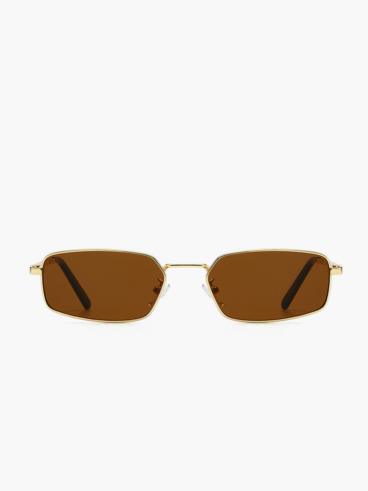 Women's Retro Square Metal Frame Sunglasses