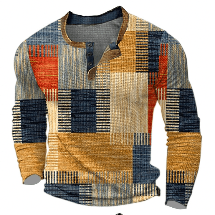 Enrico Braciano Long Sleeve Henley