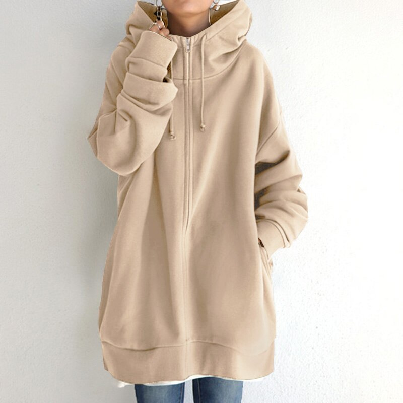 Cassandra | Women's Cozy Oversized Winter Hoodie with Fleece Lining