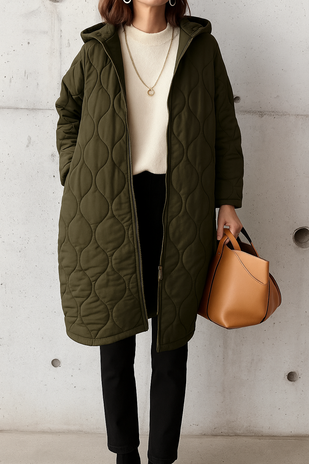 Lily | Parka with Hood for Women - Trendy and Comfortable