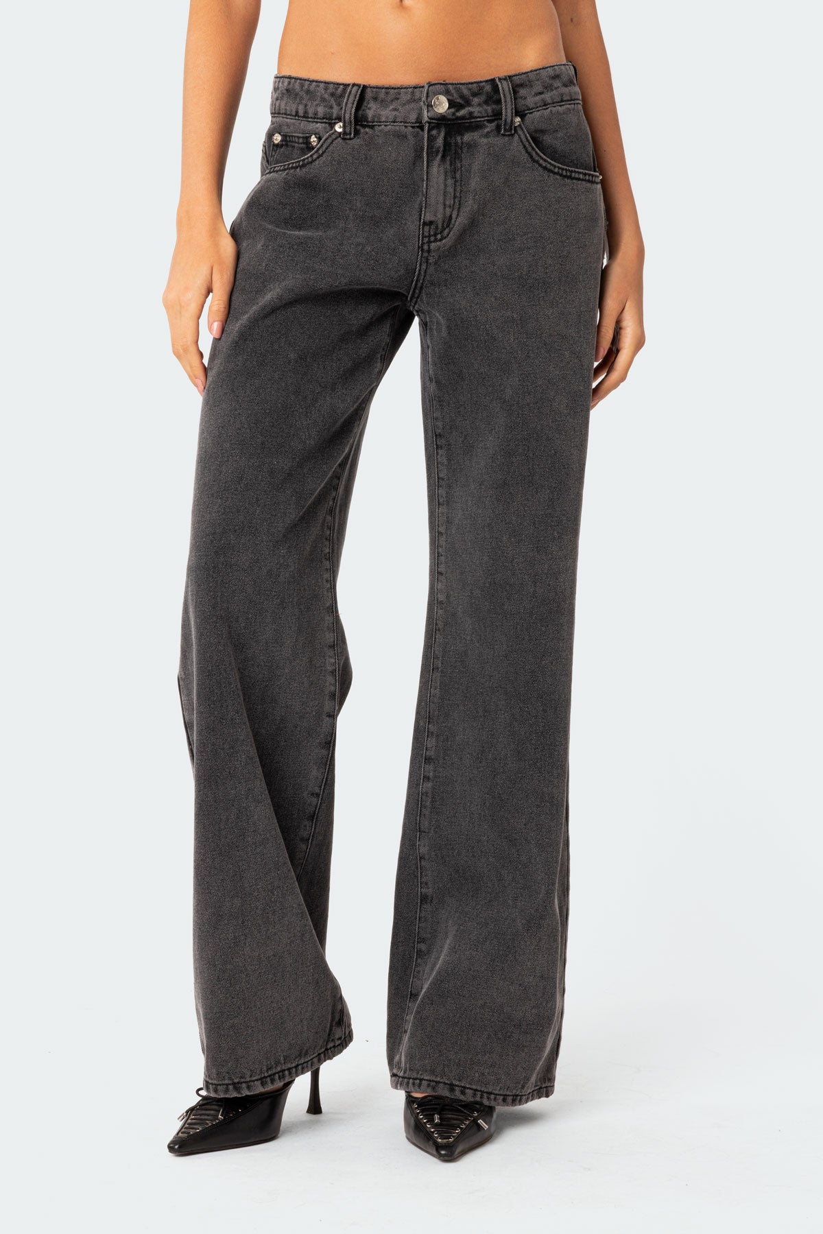 Kaya | Straight Leg Low-Rise Jeans