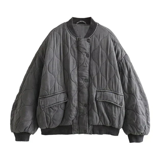 Lola | Cropped Bomber Jacket for Women
