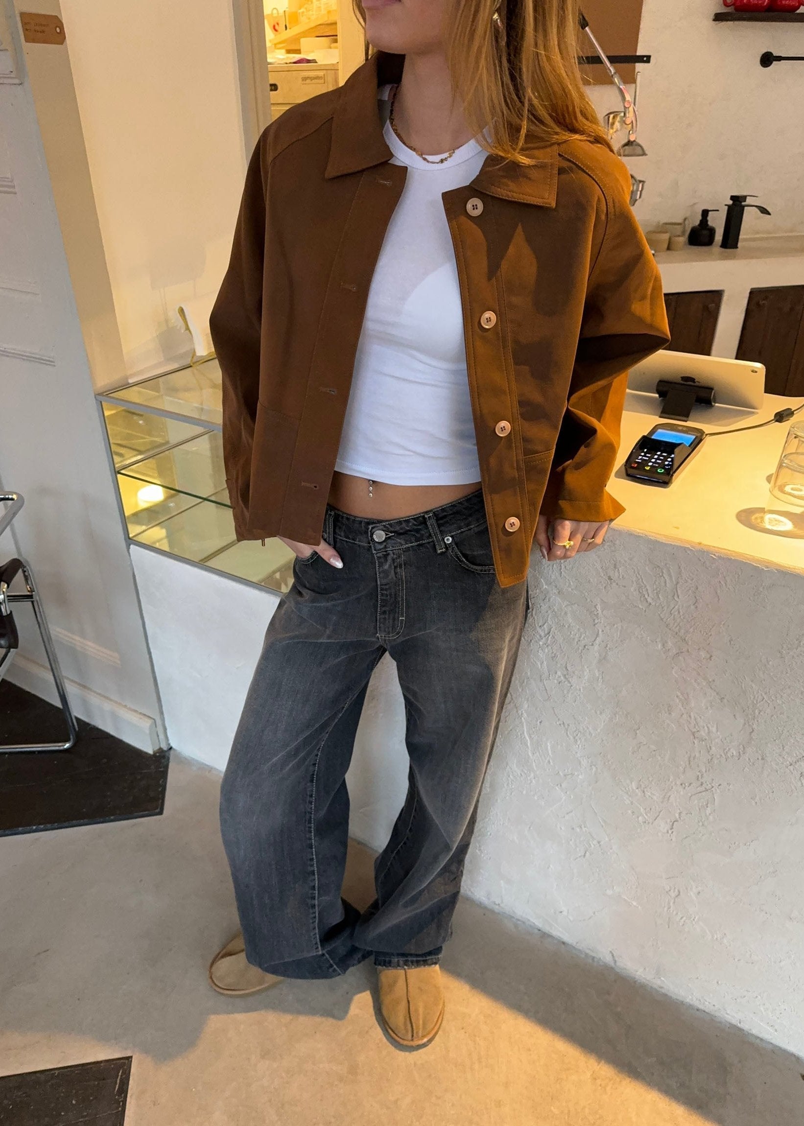 Yuma | Casual Women's Jacket with Button Closure – Comfortable and Stylish