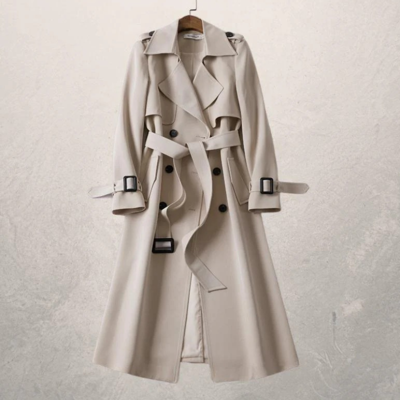 Elze | Women's Trench Coat Tailored - Elegant and Comfortable