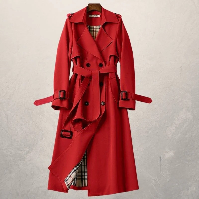 Elze | Women's Trench Coat Tailored - Elegant and Comfortable