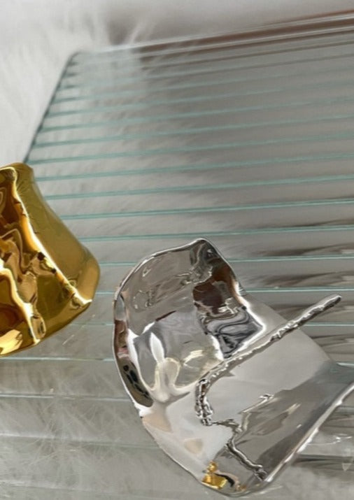 Ilana | Sleek Minimalist Hair Cuff – Available in Gold or Silver