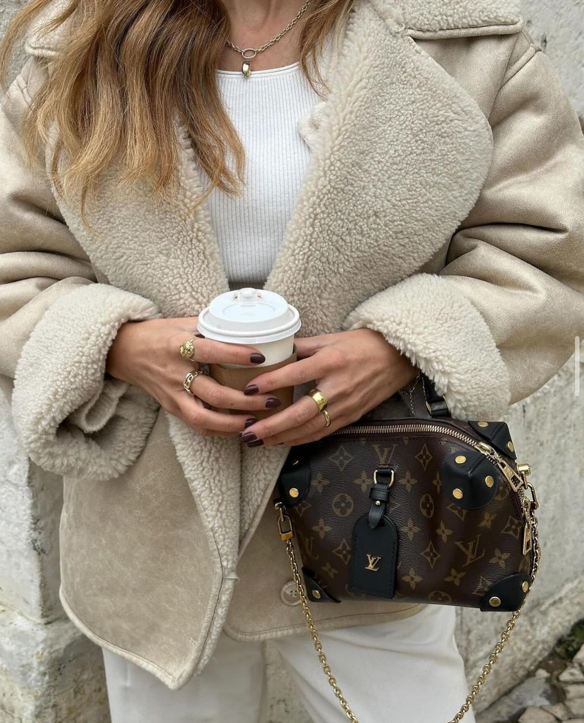 Aira | Biker Look Winter Jacket with Teddy Lining – Warm & Stylish