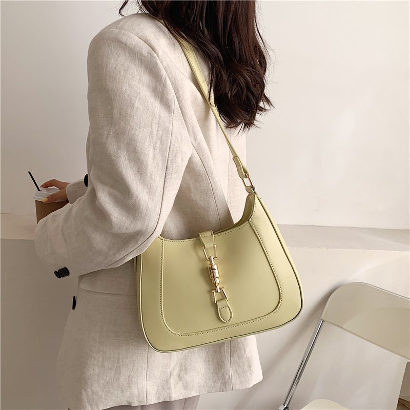 Baguette | Vintage Vegan Leather Shoulder Bag for Women
