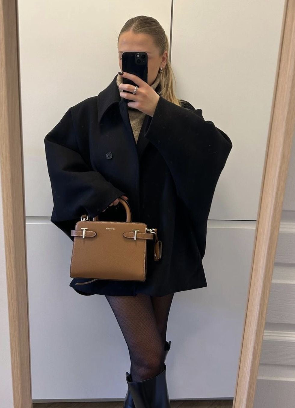 Acy | Oversized Wool Coat with Buttons