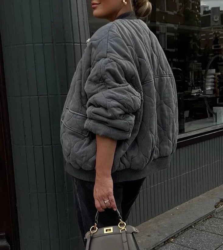 Lola | Cropped Bomber Jacket for Women