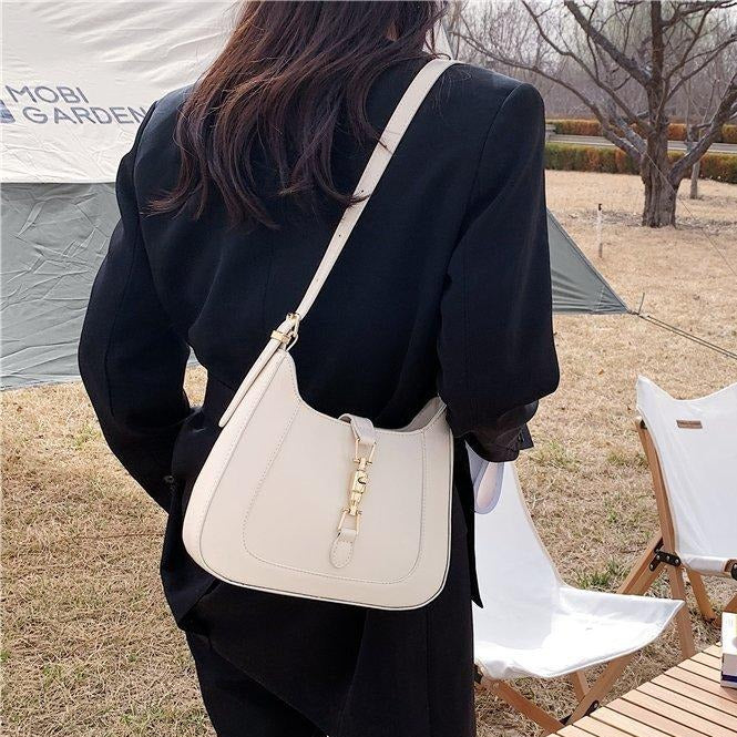Baguette | Vintage Vegan Leather Shoulder Bag for Women