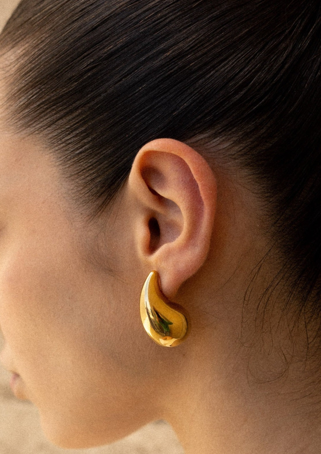 Sloane Gold Women's Earrings – Hypoallergenic Stainless Steel