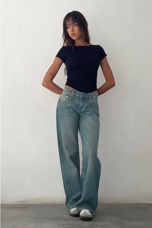 Roja | Trendy Women's Low-Rise Straight-Leg Jeans
