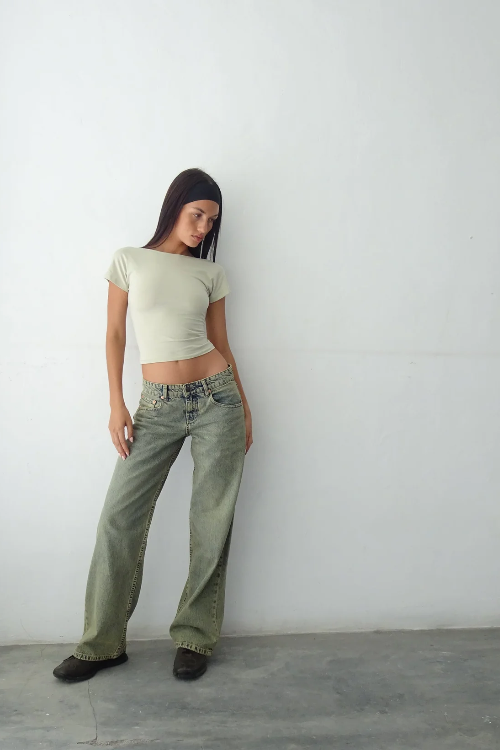Roja | Trendy Women's Low-Rise Straight-Leg Jeans
