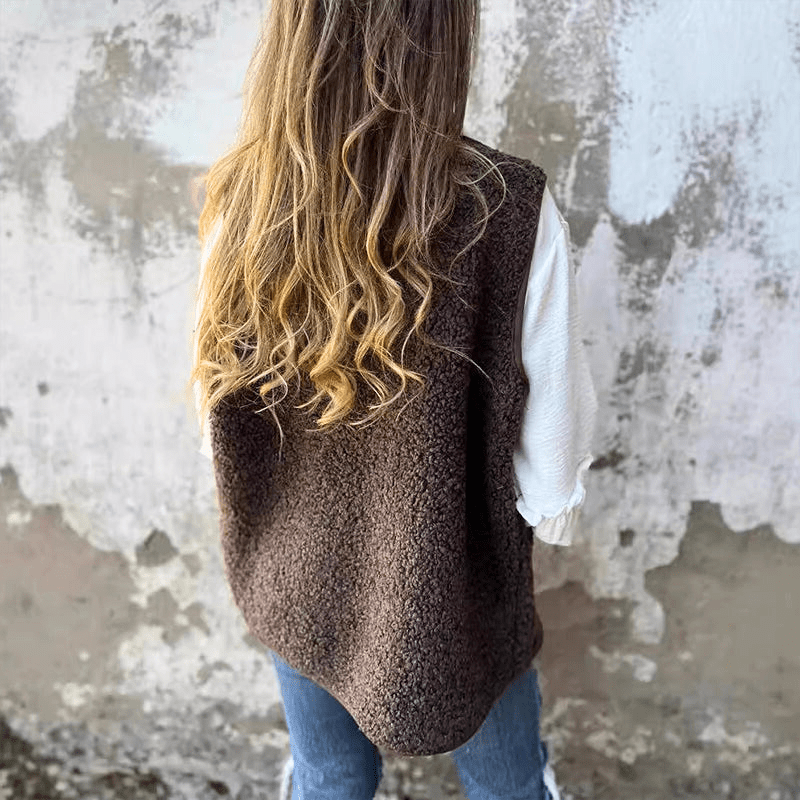 Aleida | Gilet Top for Women - Soft and Warm