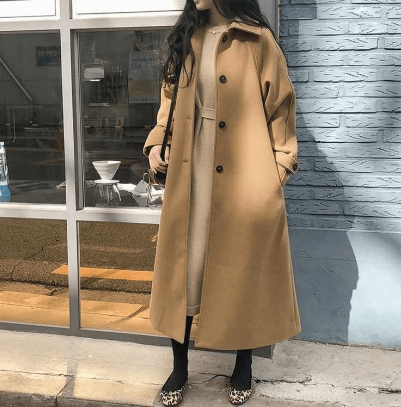 Nisha | Long Women's Trench Coat for Winter - Comfortable and Elegant