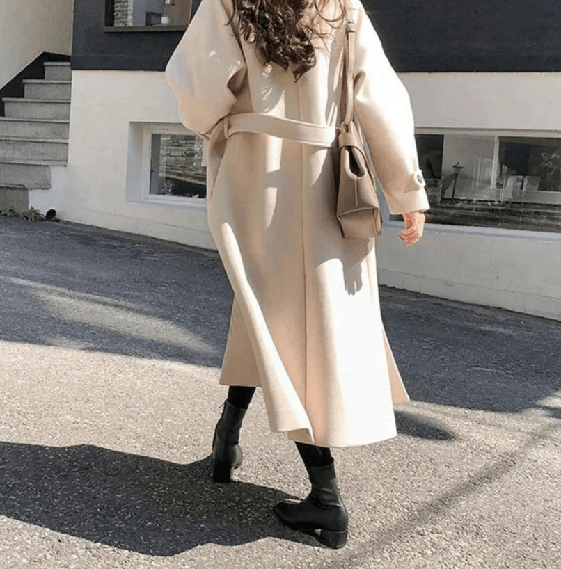Nisha | Long Women's Trench Coat for Winter - Comfortable and Elegant
