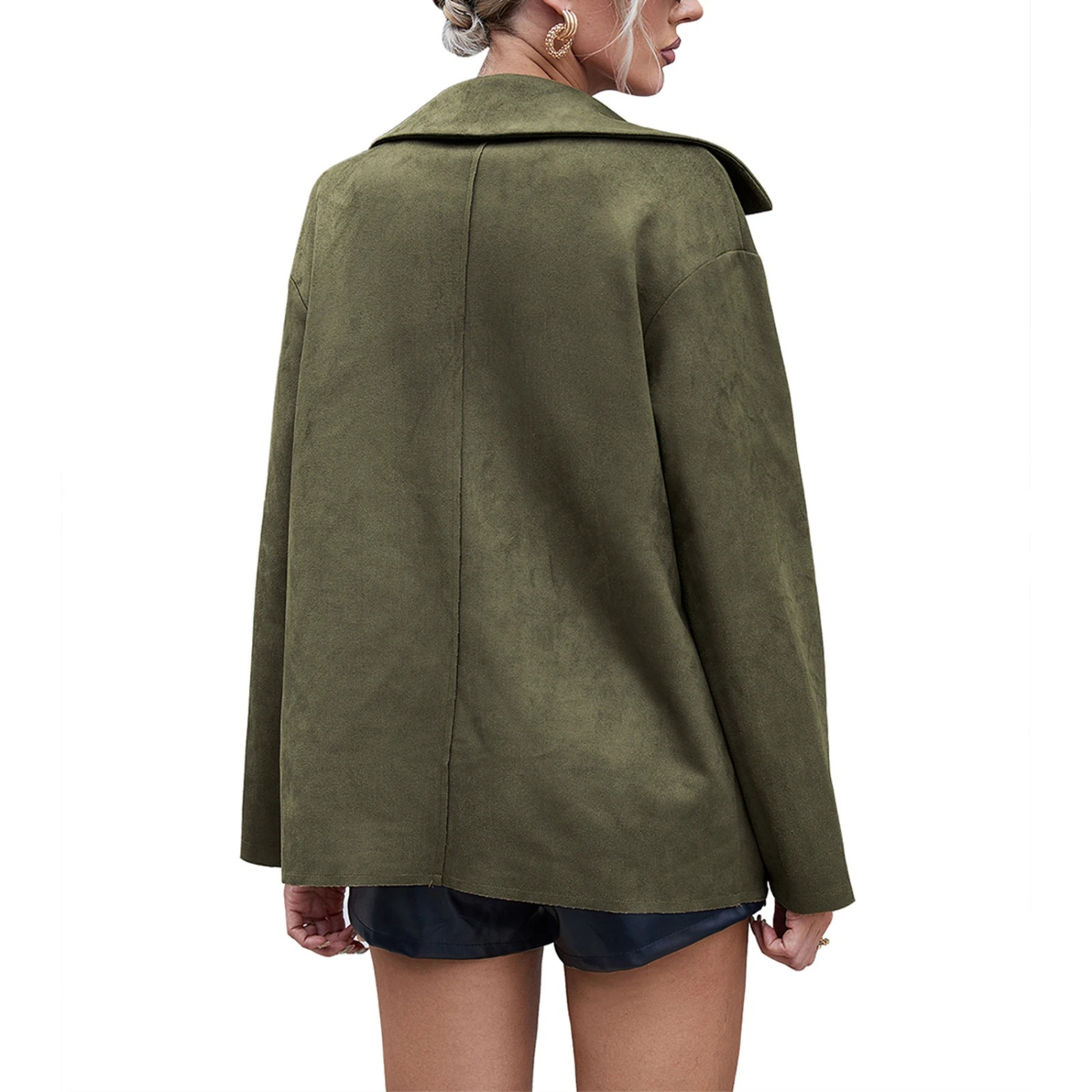 Oly | High-Quality Suede Coat for Women - Stylish and Versatile