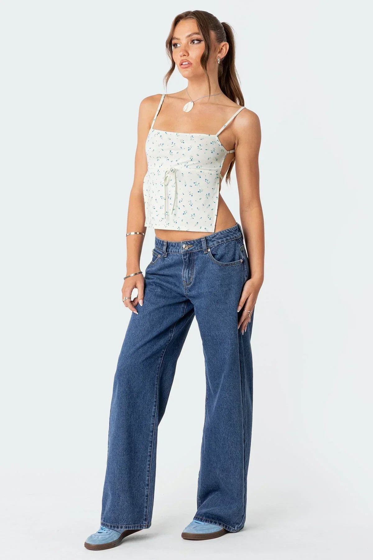 Kaya | Straight Leg Low-Rise Jeans