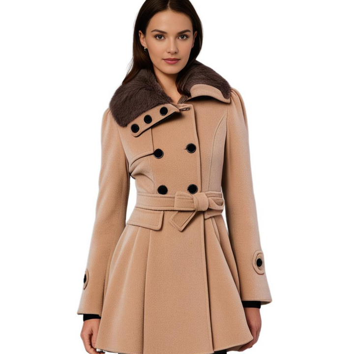 Elena | Warm and Long Winter Coat for Women