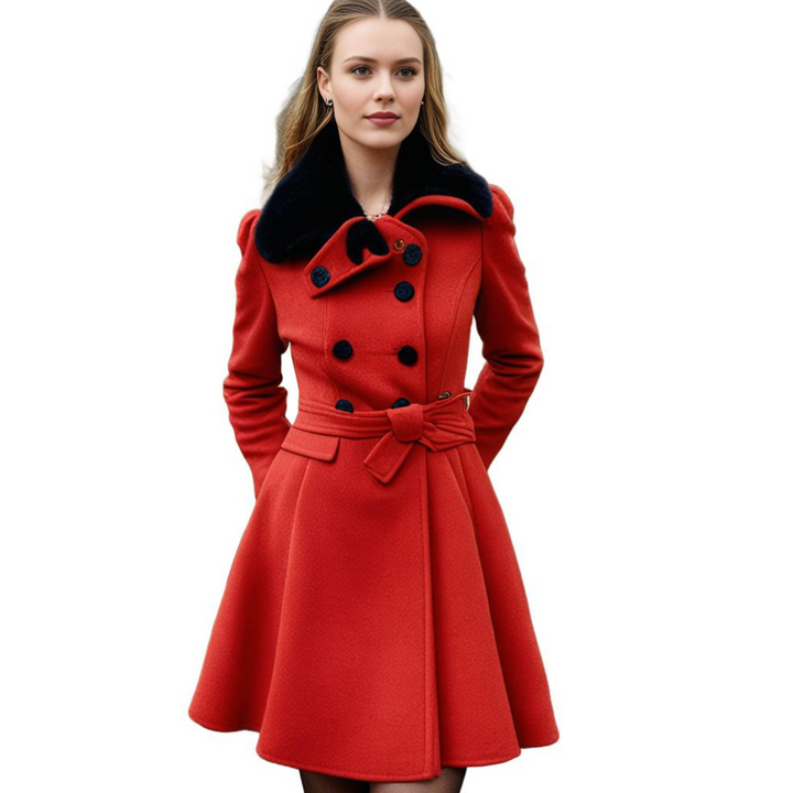 Elena | Warm and Long Winter Coat for Women