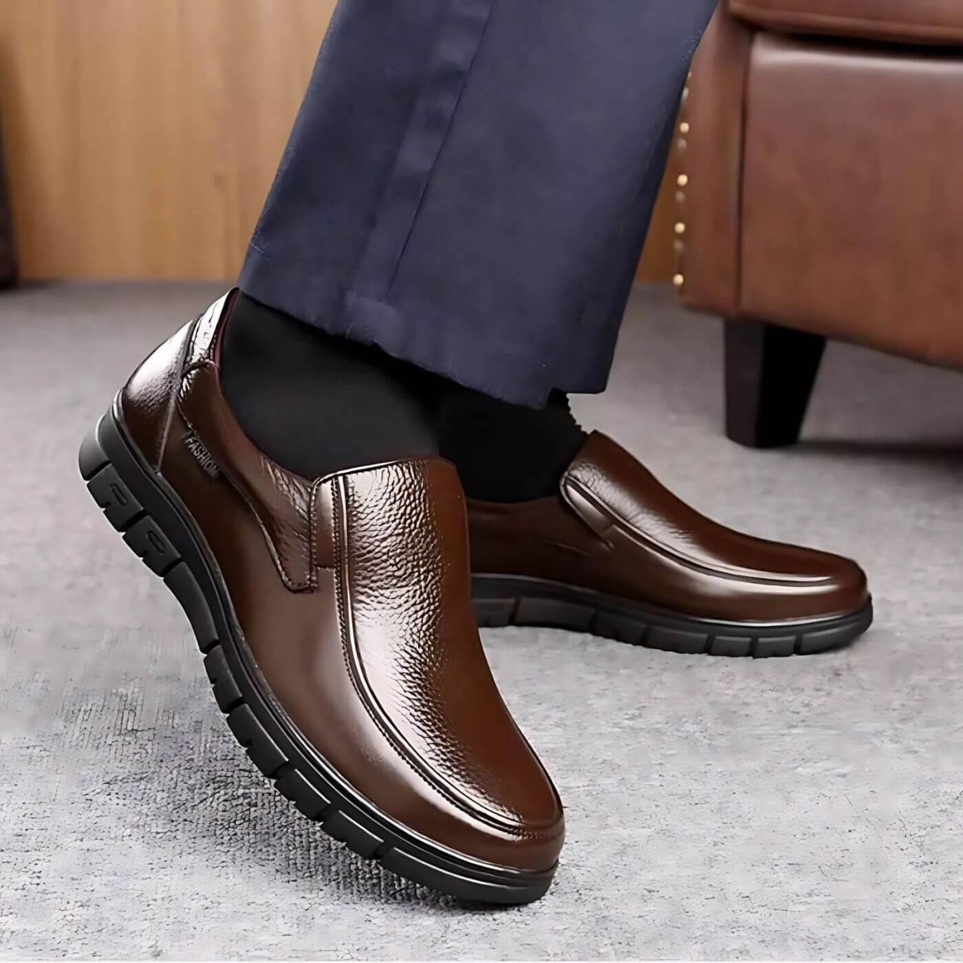 Julian™ - Cozy Slip-On Orthopedic Footwear