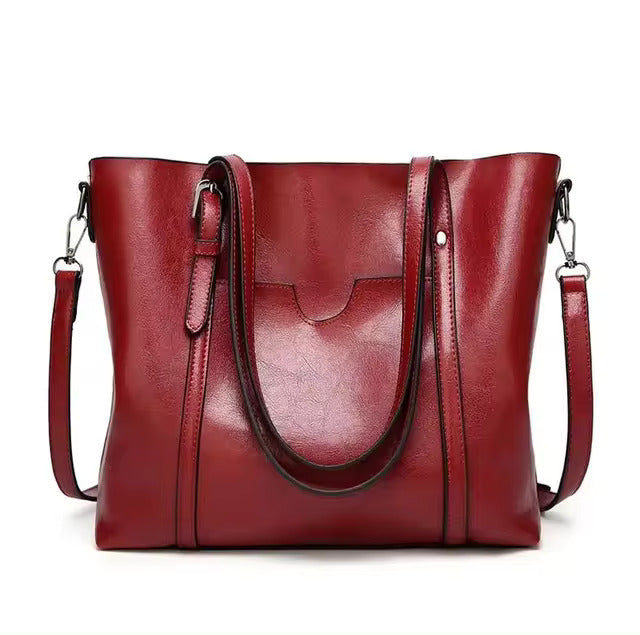 Mirla | Stylish and Spacious Leather Tote Bag