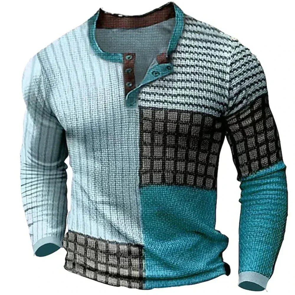 Enrico Braciano Long Sleeve Henley
