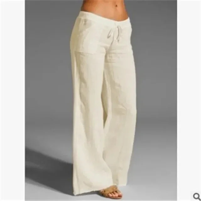 Djara | Women's Relaxed Linen Trousers