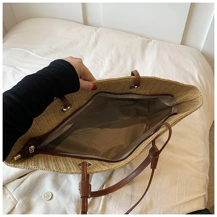 Jill-Ann | Large Handmade Boho Beach Bag