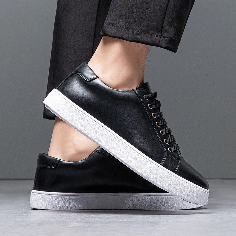 Carter™ - Cozy Leather Sneakers
