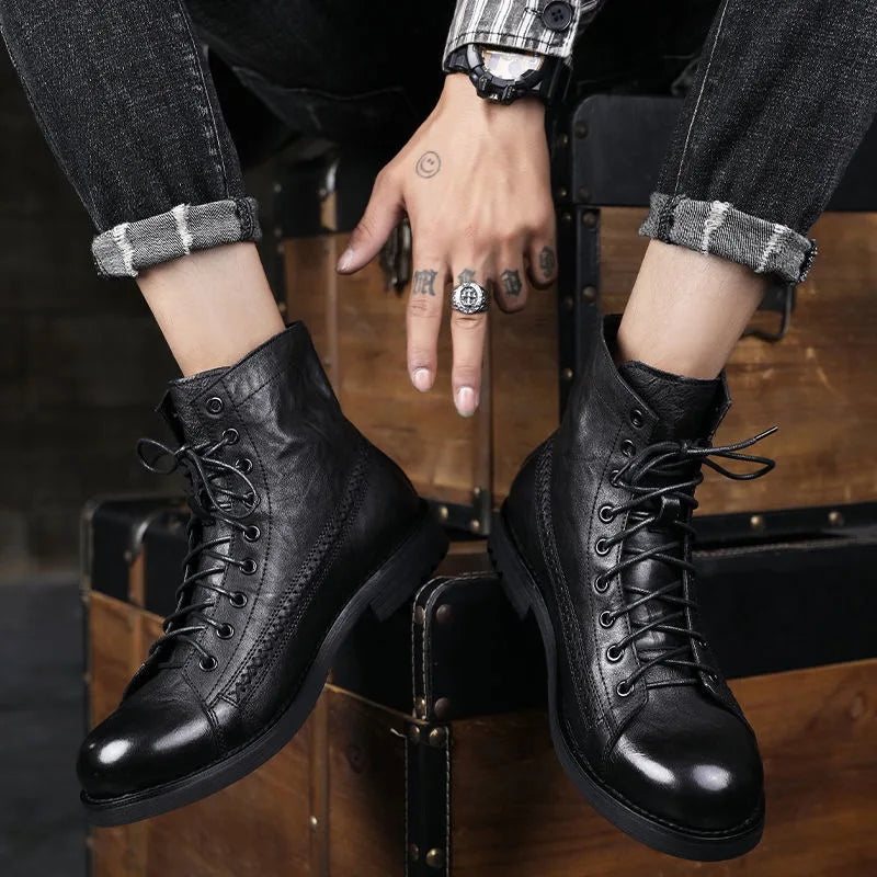 Grayson™ - Vegan Leather Orthopedic Winter Boots
