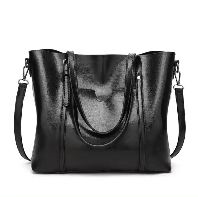 Mirla | Stylish and Spacious Leather Tote Bag