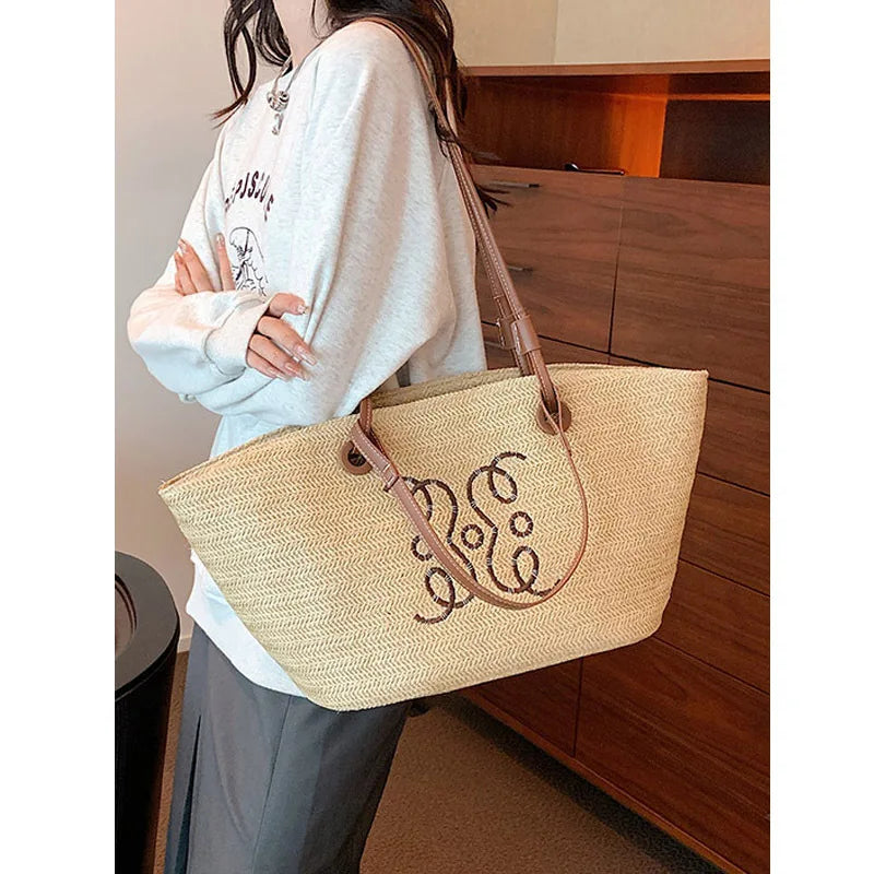 Jill-Ann | Large Handmade Boho Beach Bag