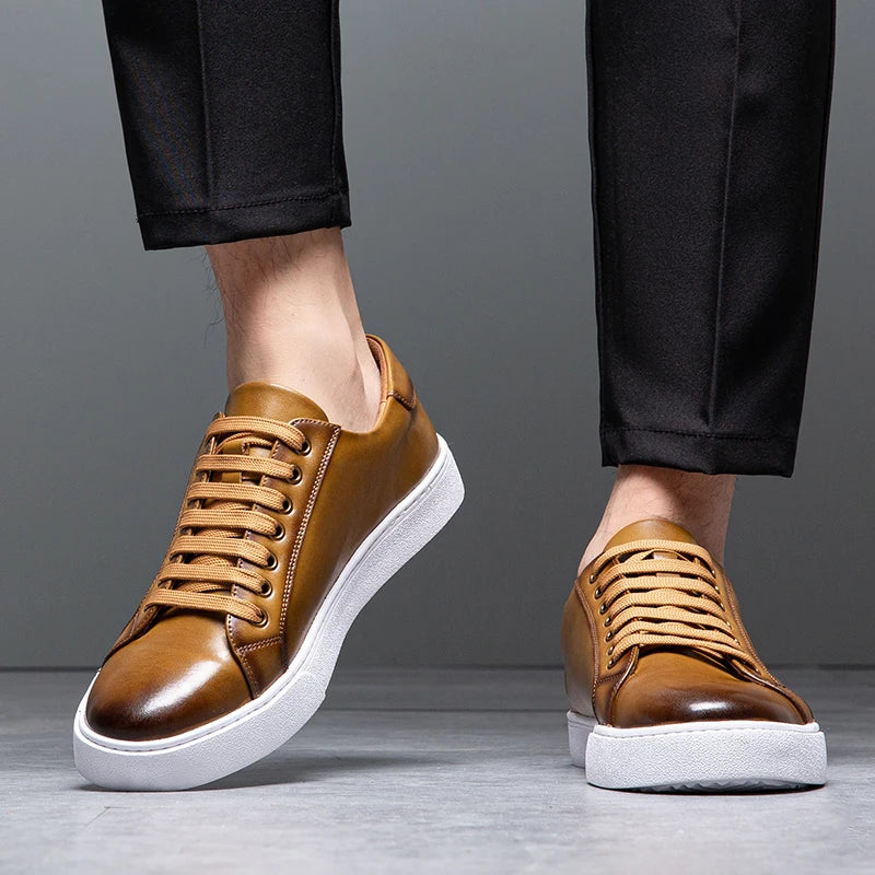 Carter™ - Cozy Leather Sneakers