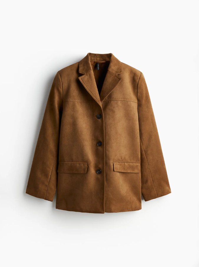 Montel | Luxe Suede Trench Coat