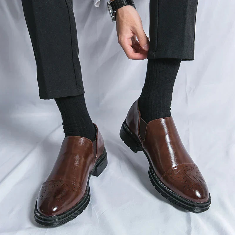 Liam™ - Chic Vegan Leather Footwear