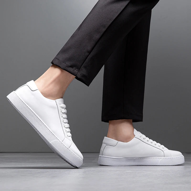 Carter™ - Cozy Leather Sneakers