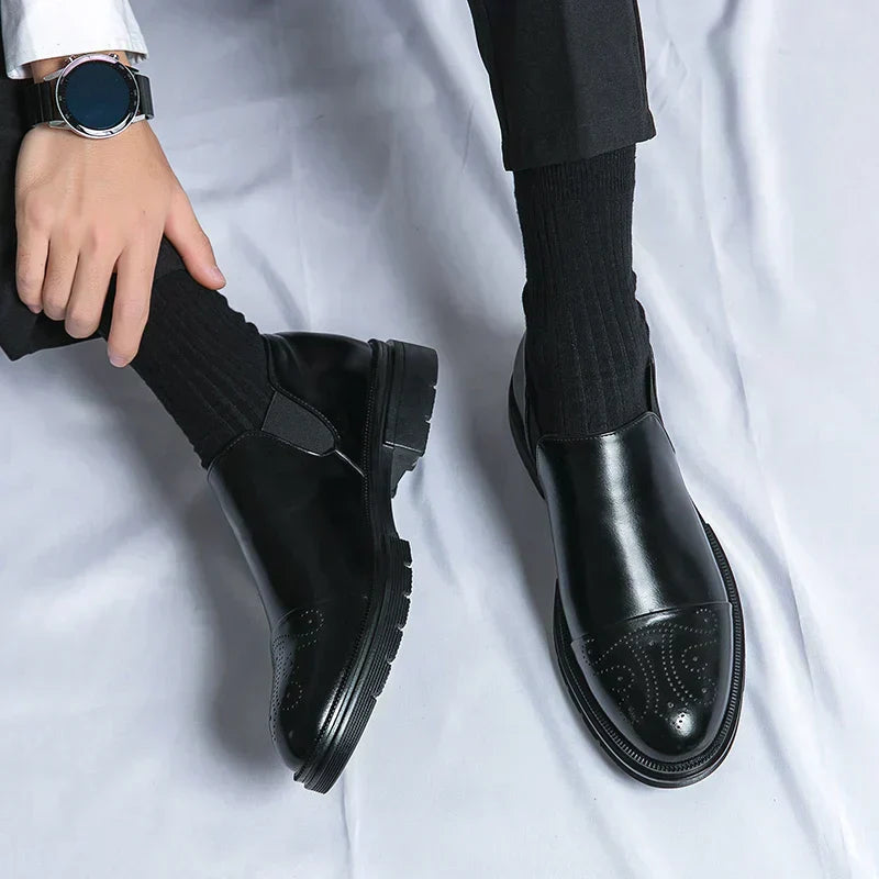 Liam™ - Chic Vegan Leather Footwear