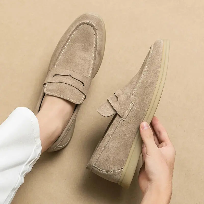 James™ - Chic Lace-Up Loafers