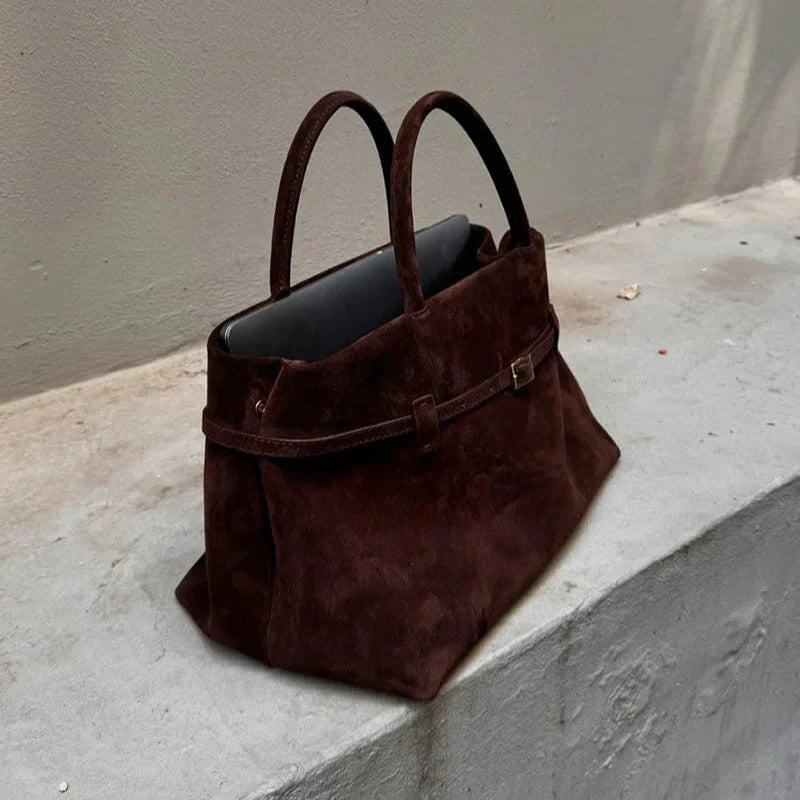 Juley | Luxe Vegan Suede Shoulder Bag