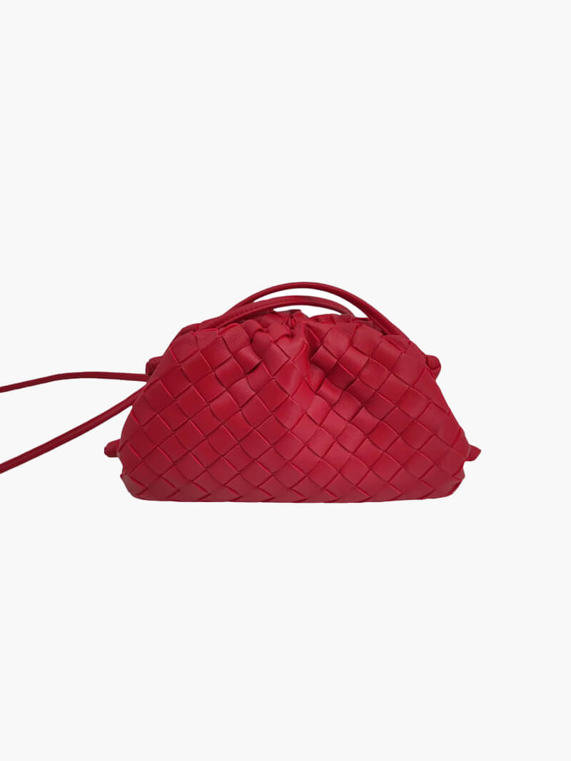 Voletta | Mini Woven Vegan Leather Bag – Elegant & Practical